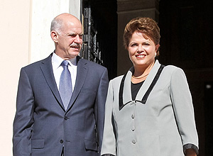 Dilma e Papandreou