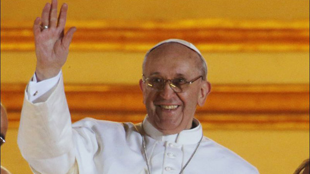 O papa Francisco lançou nesta quinta-feira um forte chamado por uma reforma financeira mundial