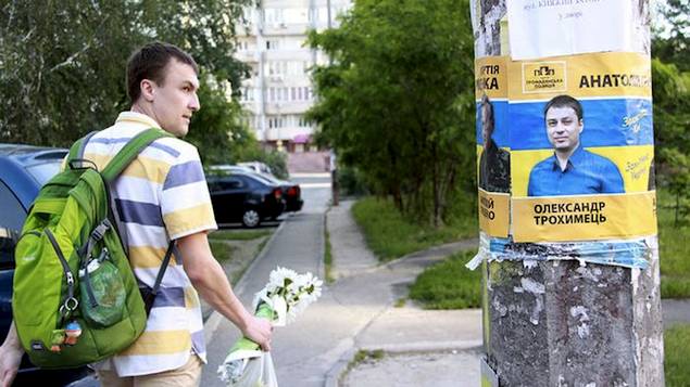 Os ucranianos votaram neste domingo, da eleição presidencial considerada a mais importante desde que ganharam a independência de Moscou 