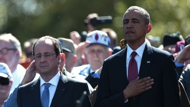 Presidentes da França e dos Estados Unidos homenageiam vítimas da Segunda Guerra, em meio a encontros de líderes europeus com Vladimir Putin para tratar da crise na Ucrânia