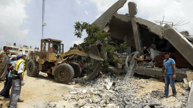 Domingo foi o dia mais sangrento em Gaza desde início da operação no início de julho