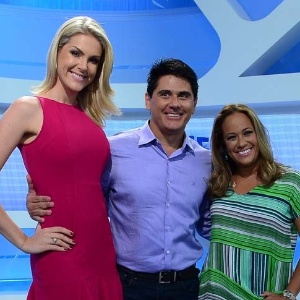Ana Hickmann, César Filho e Renata Alves, os novos apresentadores do "Hoje Em Dia", da Record