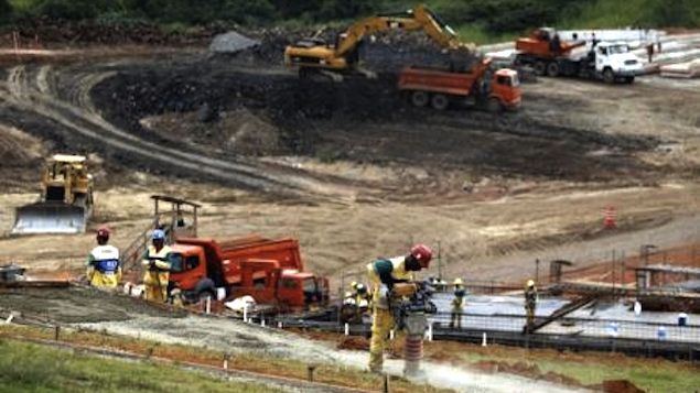 Obras do Complexo de Deodoro para a Olimpíada de 2016, no Rio de Janeiro