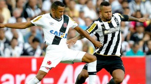 O Botafogo foi marcado pela defesa do Vasco