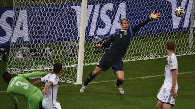 O goleiro Neuer (Alemanha) na Copa 2014