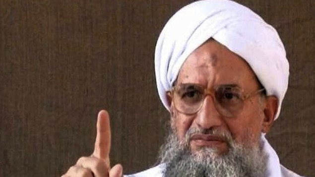 O líder da Al Qaeda Ayman al-Zawahri