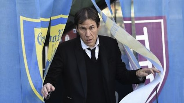 Técnico Rudi Garcia, demitido pela Roma nesta quarta-feira