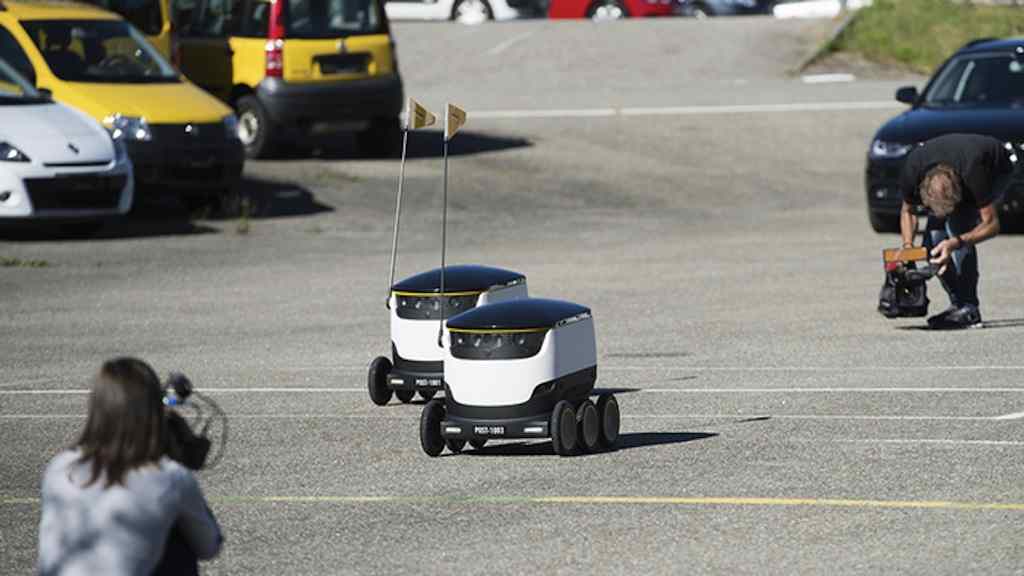 O correio da Suíça, Swiss Post, anunciou que irá testar robôs para a entrega de pacotes a partir do próximo mês