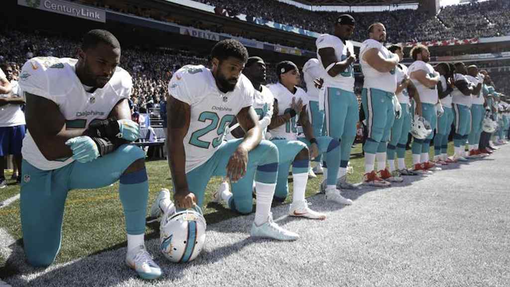 Os jogadores que realizaram os protestos têm sido vistos como aliados do movimento Black Lives Matter