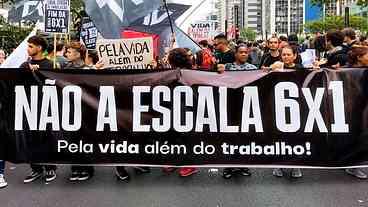 Trabalhadores vão às ruas do país contra jornada de 6x1
