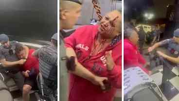 PMs agridem mulher de 63 anos durante abordagem em Barueri