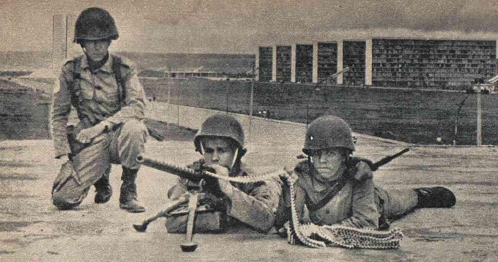 Aquele 1º de abril, eu vivi | Tropas em Brasília. Foto: Revista Manchete de 18.04.1964