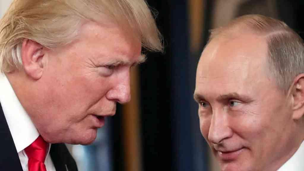 Trump pressiona Rússia por fim da guerra na Ucrânia | Donald Trump e Vladimir Putin