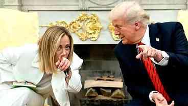 Meloni e Trump: Encontro Amistoso na Casa Branca