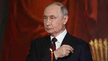 Putin sinaliza abertura para paz, encerra trégua de Páscoa