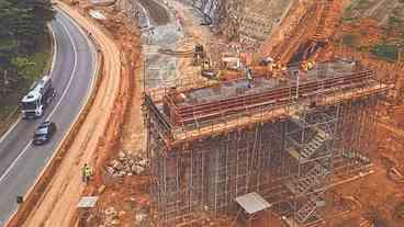 Viaduto da Serra das Araras será entregue em maio
