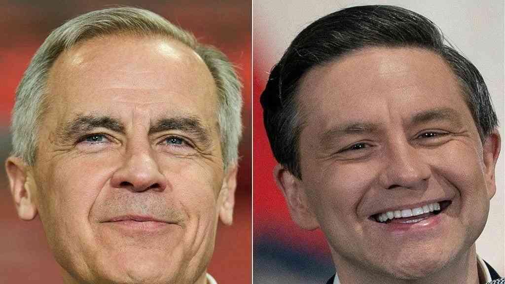 Eleição no Canadá ocorre sob novas ameaças de Trump | Mark Carney e Pierre Poilievre disputam a preferência do eleitorado canadense