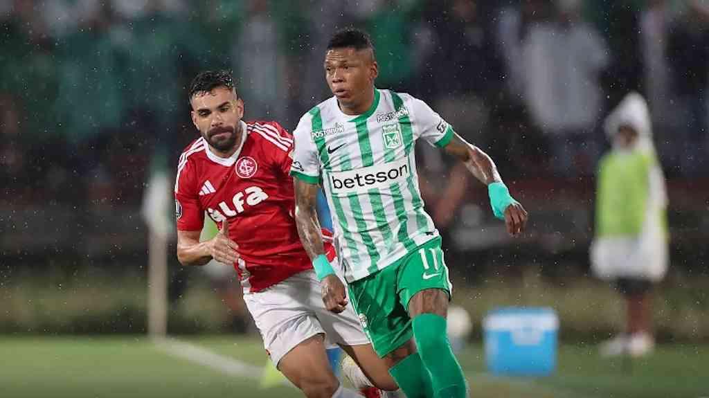 Inter perde para o Atlético Nacional na Libertadores | Resultado deixa o Colorado em terceiro no Grupo F da competição