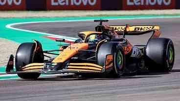 McLaren brilha em Imola; Sainz e Alonso decepcionam