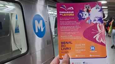 Livros Gratuitos no Metrô do Rio: Ação Pré-Bienal 2025