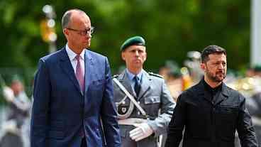 Alemanha e Ucrânia firmam parceria militar