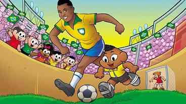 Pelé é homenageado por cartunistas com exposição virtual