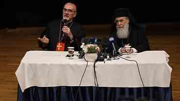 Católicos e Ortodoxos Permanecem em Gaza