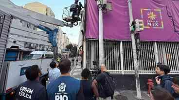 Demolição do Espaço Mix Botafogo por Dívidas Milionárias
