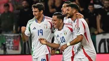 Itália supera Israel em partida emocionante