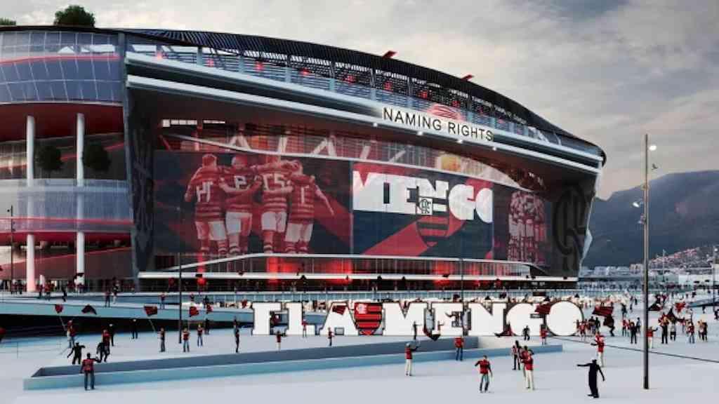 Flamengo planeja estádio do Gasômetro com 72 mil lugares | Flamengo projeta estádio para 10 anos