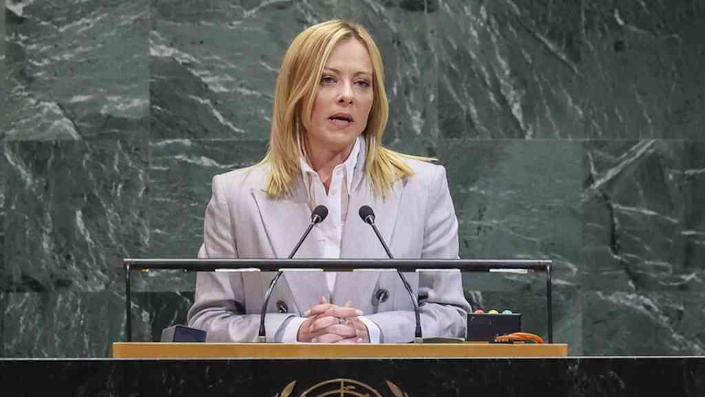 Na ONU, Meloni faz críticas à Rússia, Israel e Hamas | Giorgia Meloni discursa na Assembleia-Geral da ONU