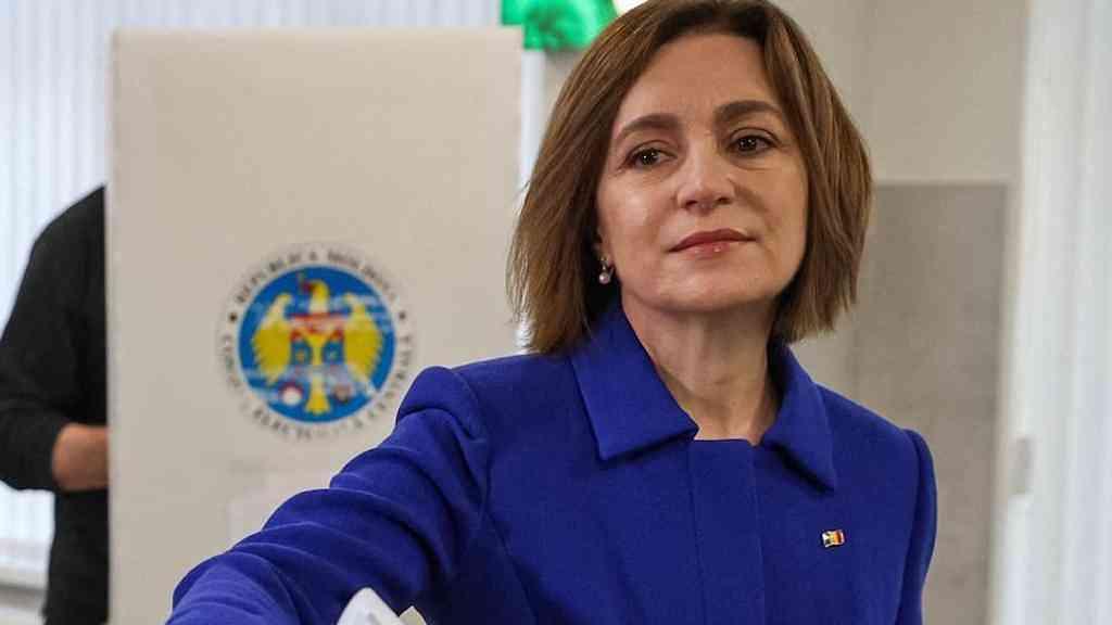 Pró-UE conquista vitória em eleição na Moldávia | Sandu acusou a Rússia de exercer enorme influência na campanha eleitoral