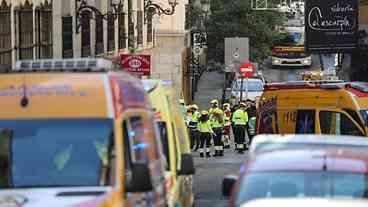 Desabamento em Madri: Feridos e Desaparecidos