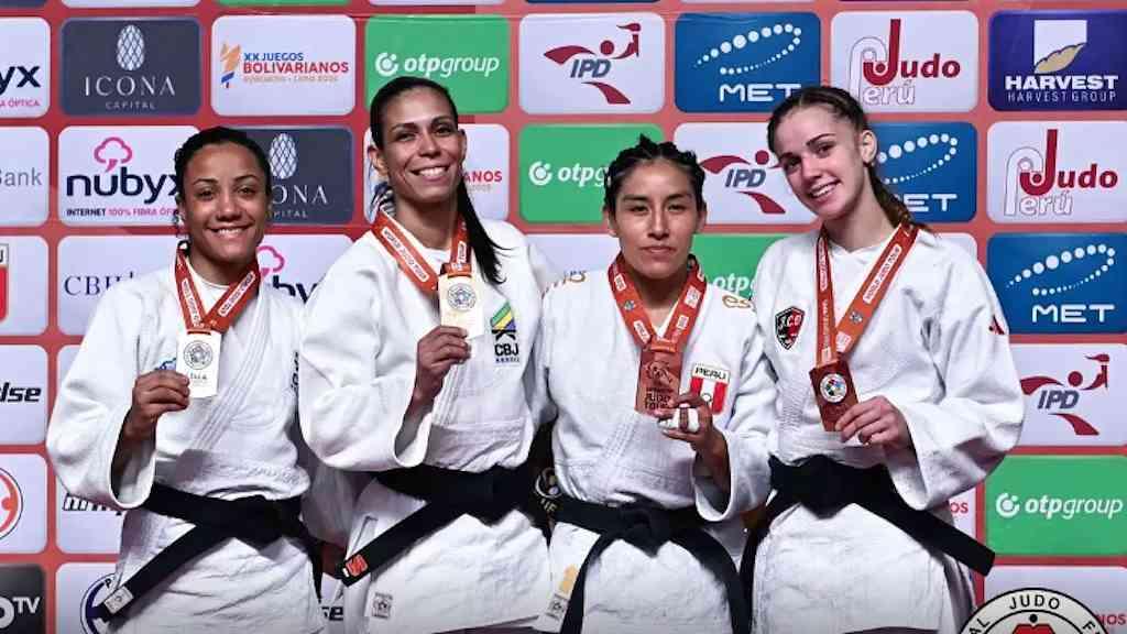 Brasileiras conquistam quatro medalhas no GP de Lima | Jésssica Pereira vence final 100% nacional contra Gabriela Conceição