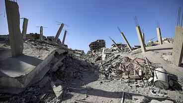 Destruição em Gaza: ONU aponta 92% de danos