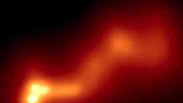 Telescópio revela mistérios da galáxia OJ 287