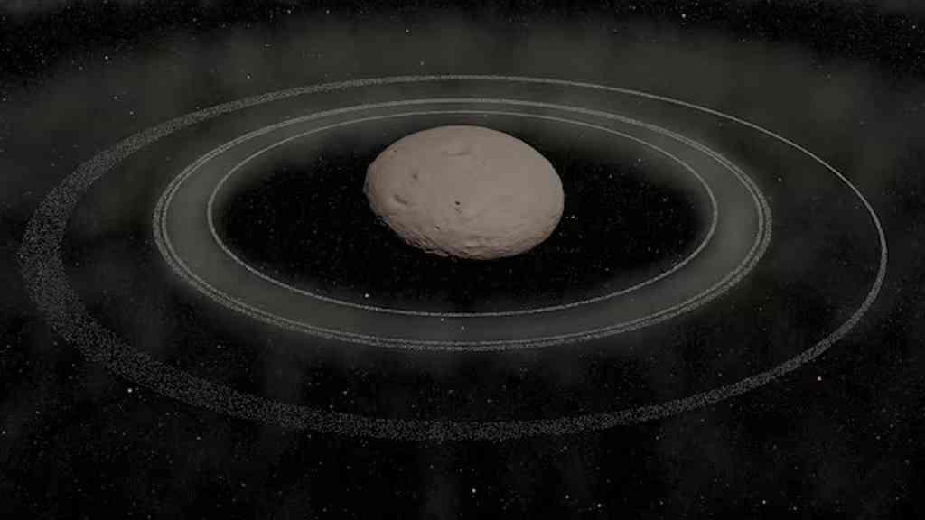 Astrônomos registram formação de anéis em Chiron | Anéis surgem ao redor do corpo celeste Chiron, dizem cientistas