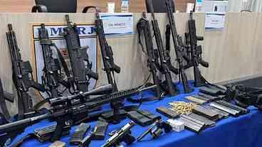 Apreensões de Fuzis no Rio atingem recorde histórico