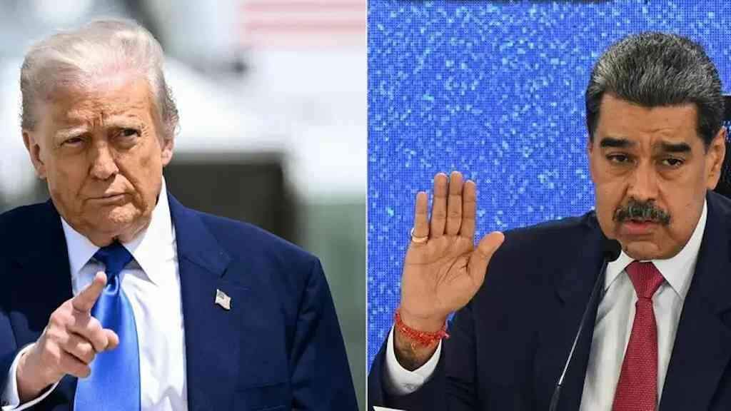 Pressão dos EUA sobre Venezuela cresce com envio de navio militar | O presidente norte-americano Donald Trump acusa o venezuelano Nicolás Maduro de envolvimento com o narcotráfico
