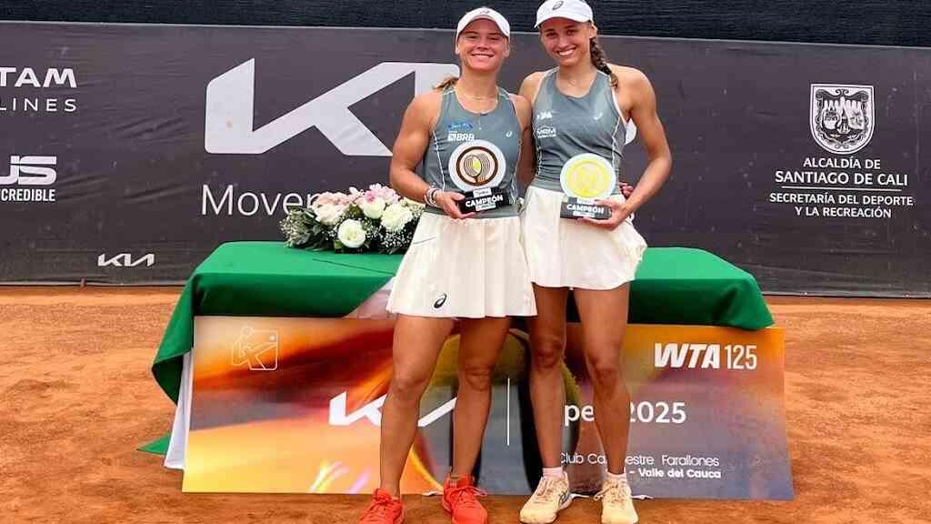 Pigossi e Candiotto conquistam título do WTA 125 de Cali | Laura Pigossi e Ana Candiotto