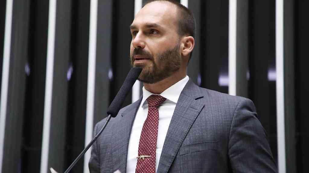 STF define data para analisar denúncia contra Eduardo Bolsonaro | Deputado federal Eduardo Bolsonaro (PL-SP)