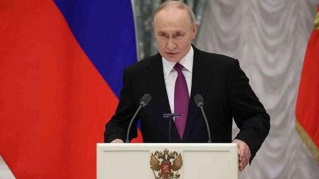 Putin pede estudo para possível retomada de testes nucleares | Presidente da Rússia, Vladimir Putin, no Kremlin, em Moscou