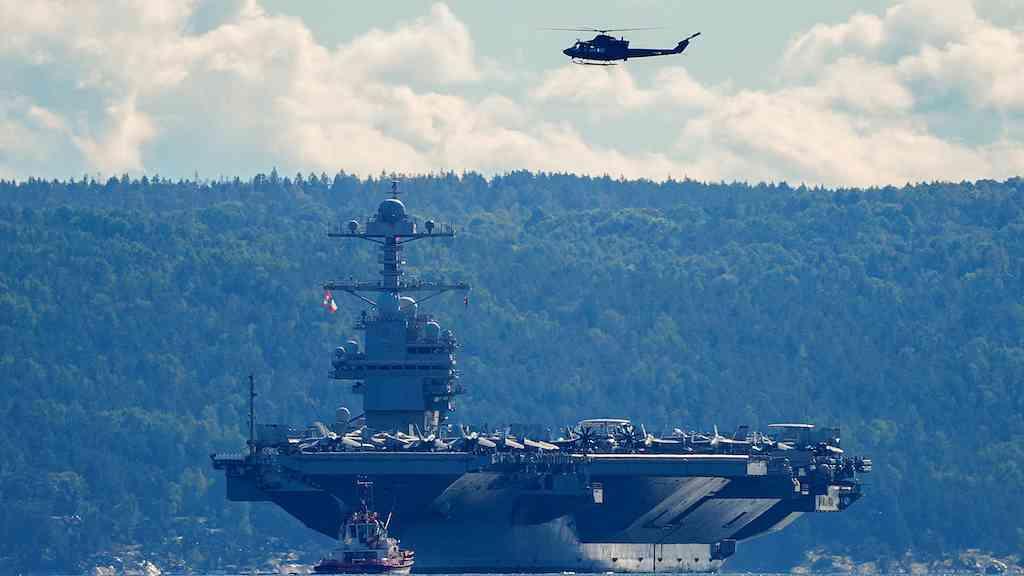 Porta-aviões dos Estados Unidos é enviado à América Latina | Movimentação de porta-aviões dos EUA eleva tensão com Venezuela