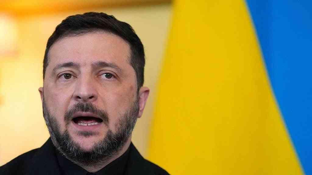 Zelensky sanciona ex-sócio envolvido em escândalo de corrupção | O presidente da Ucrânia, Volodymyr Zelensky