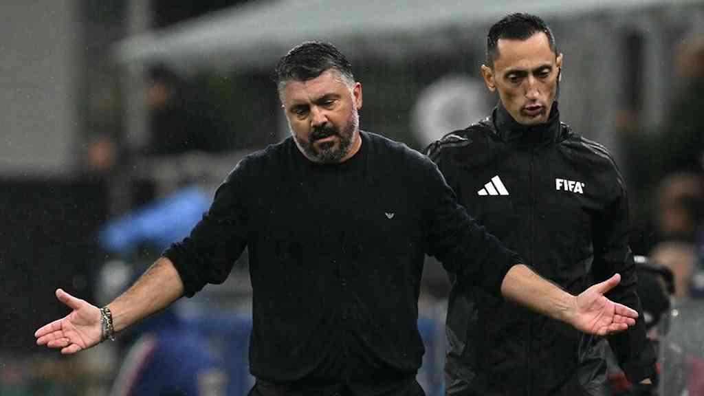 Gattuso pede desculpas após derrota da Itália para a Noruega | Gennaro Gattuso tentou ver pontos positivos em goleada diante da Noruega