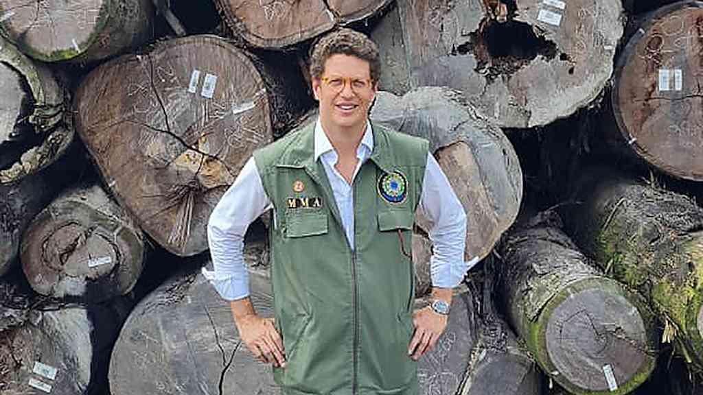 Interrogatório de Salles sobre caso de contrabando tem data marcada | Parceiro de madereiros ilegais, o deputado Ricardo Salles (PL-SP) responde a processo no STF