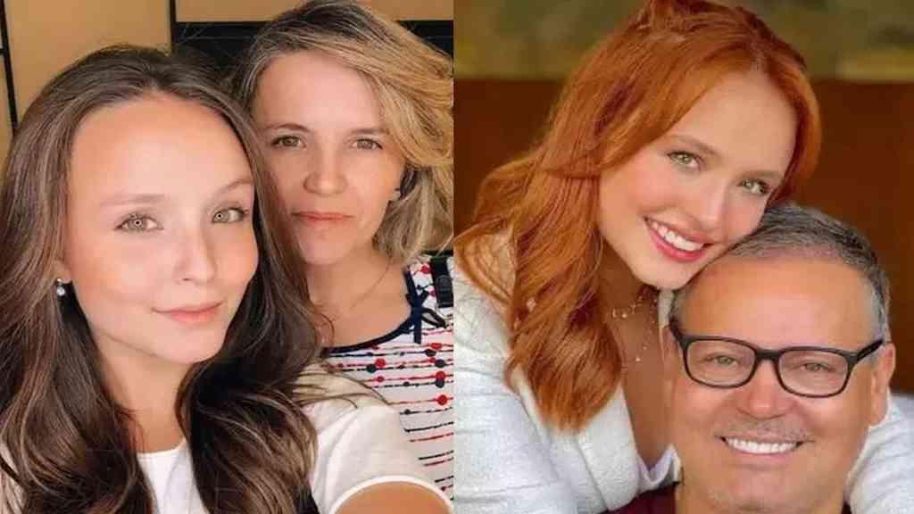 Larissa Manoela aciona a Justiça e cobra indenização dos pais | Larissa Manoela e os pais Silvana Taques e Gilberto Elias