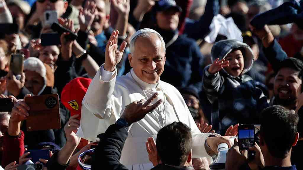 Papa reforça apelo ambiental em mensagem aos brasileiros | Papa Leão XIV durante audiência geral no Vaticano