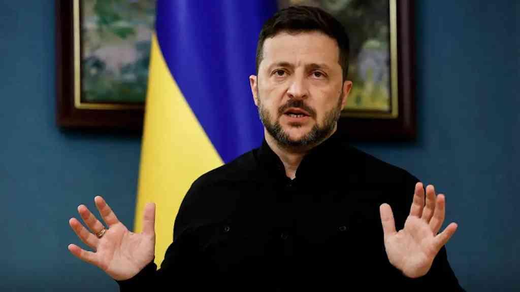Ucrânia rejeita ter aceitado condições do plano de paz de Trump | Presidente ucraniano, Volodymyr Zelensky