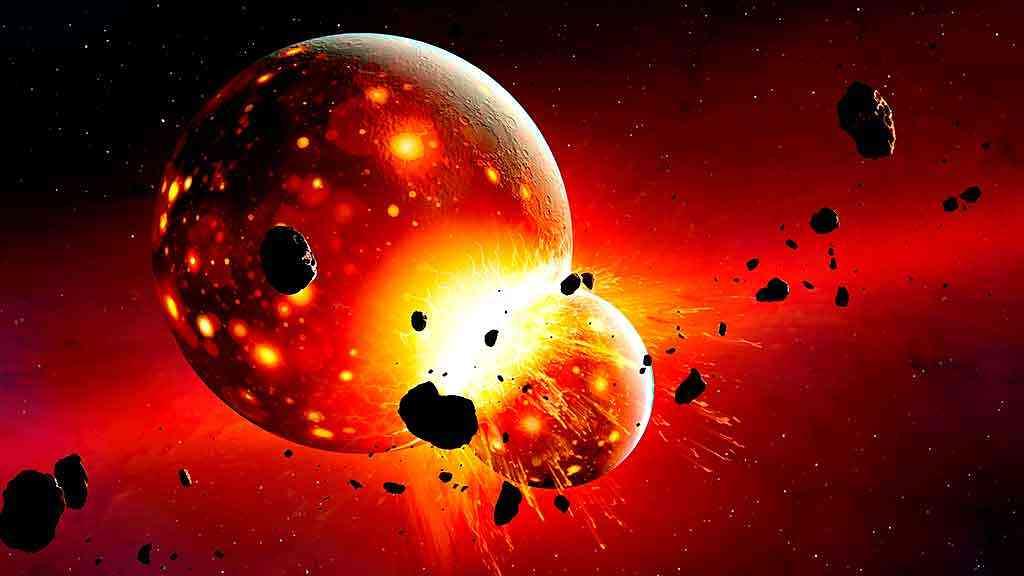Cientistas descobrem evidências do choque entre Theia e a proto-Terra | A colisão entre Theia e a proto-Terra deu origem à Lua